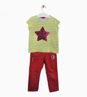 ДжинсыC&A+Футболка Kiki&KoKo