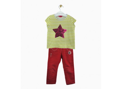 ДжинсыC&A+Футболка Kiki&KoKo