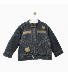 Куртка джинсовая на флисе	Next