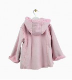 	Дубленка Des Petits + шапка Mothercare