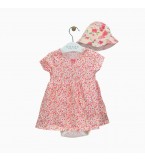 Платье -ромпер+панамка	H+M,Mothercare