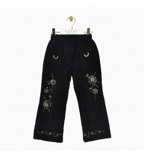 Штаны велюровые утепленные