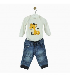 Комплект бодик и джинсы Prenatal