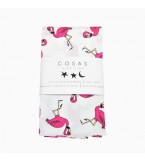 Пододеяльник FLAMINGO /оборот малина/