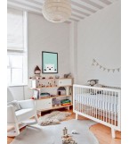 Картина FOX /рамка черный/