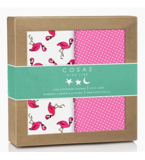 Набор пеленок бязь FLAMINGO