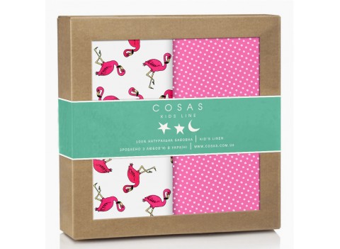 Набор пеленок бязь FLAMINGO