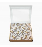 Пеленка фланель HORSES BEIGE