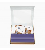 Набор пеленок бязь BEAR TEDDY