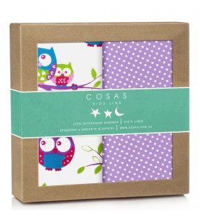 Набор пеленок бязь OWL