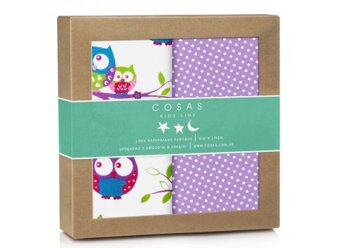 Набор пеленок бязь OWL