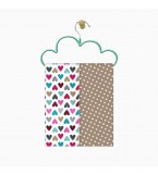 Набор пеленок бязь LOVE