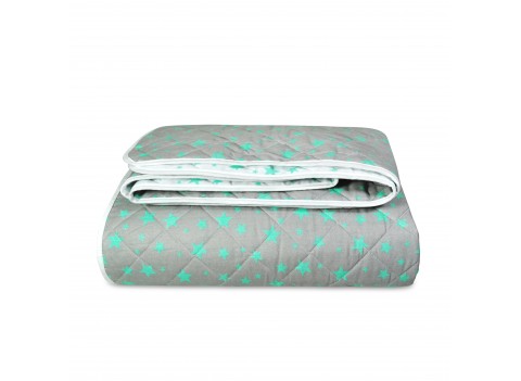 Покрывало двухстороннее STARS MINT