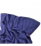 Плед COSAS DARK BLUE