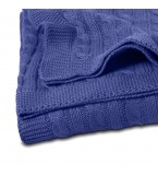 Плед COSAS DARK BLUE