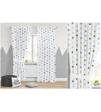 Шторы в детскую STAR SKY GREY