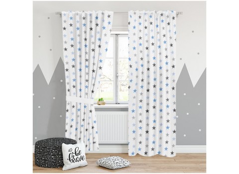 Шторы в детскую STAR SKY GREY