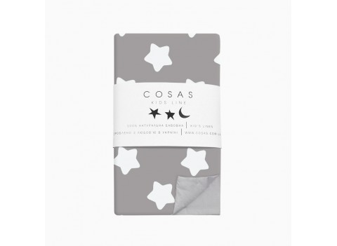 Пододеяльник COOKIES /оборот серый/