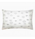 Комплект детского постельного белья CROWN /оборот серый горох/