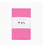 Комплект детского постельного белья FLAMINGO /оборот горох малина/