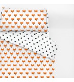 Комплект детского постельного белья FOX /оборот лапки/