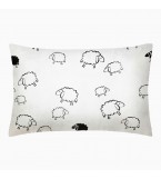 Комплект детского постельного белья SHEEP /оборот зигзаг голубой/