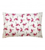 Комплект детского постельного белья FLAMINGO /оборот горох малина/