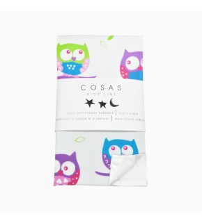 Пододеяльник OWL /оборот белый/