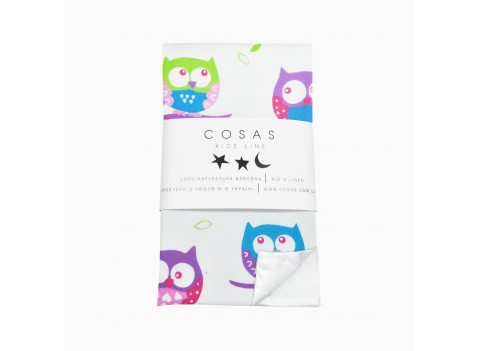 Пододеяльник OWL /оборот белый/