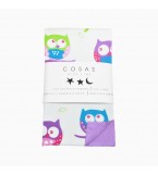 Комплект детского постельного белья OWLS /оборот горох на фиолете/