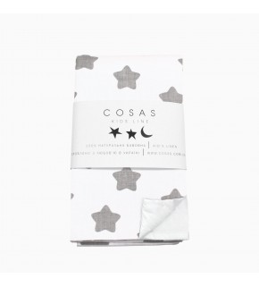 Пододеяльник STAR /оборот белый/