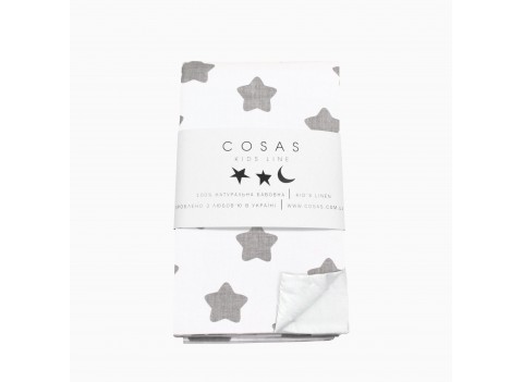 Пододеяльник STAR /оборот белый/