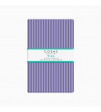 Комплект детского постельного белья BEAR /оборот полоса синяя/