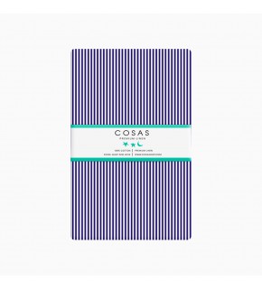 Простынка Полоса синяя COSAS