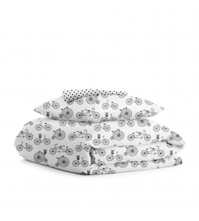 Комплект детского постельного белья BIKE /оборот горох/