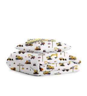 Комплект детского постельного белья BUILDING ZIGZAG YELLOW