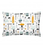 Комплект детского постельного белья BUILDING ZIGZAG BLACK