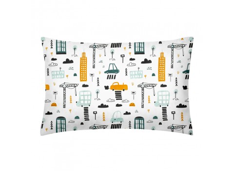 Наволочка BUILDING ZIGZAG BLACK