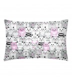 Комплект детского постельного белья CATS DOTS PINK