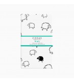 Пододеяльник SHEEP /оборот зигзаг голубой/