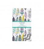 Комплект детского постельного белья FEATHER /оборот зигзаг серый/