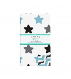 Комплект детского постельного белья SKY STARS /оборот зигзаг бирюзово-серый/