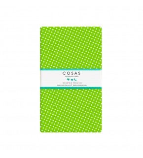 Простынка Зеленая в горошек COSAS