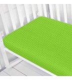 Простынка Зеленая в горошек COSAS