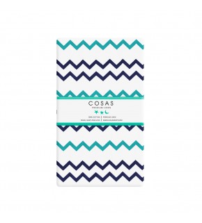 Простынка Морской  зигзаг COSAS