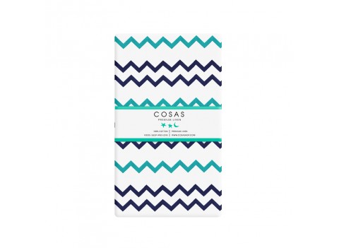 Простынка Морской  зигзаг COSAS