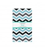 Комплект детского постельного белья SKY STARS /оборот зигзаг бирюзово-серый/