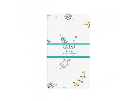 Простынка Веточки на белом COSAS