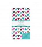 Комплект детского постельного белья LOVE /оборот горох на мяте/