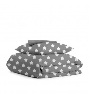 Комплект детского постельного белья COOKIE /оборот серый/